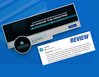 LinkedIn Cover Design with 5* Rating