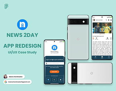 App Redesign(News2day)