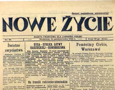 The 1944 Polish underground newspaper
