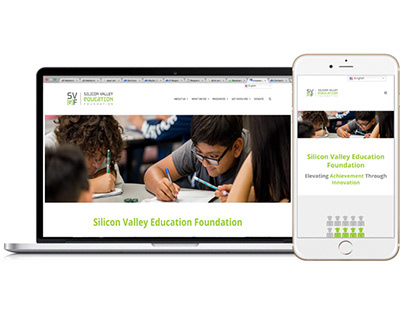 Silicon Valley Education Foundation Website