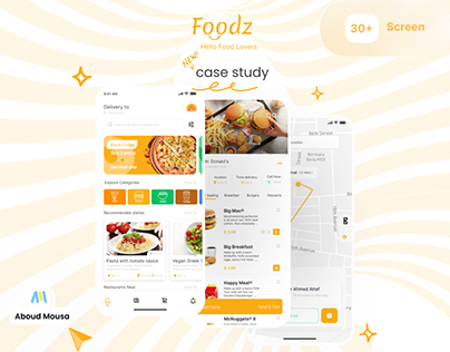 Foodz delivery app - Case Study