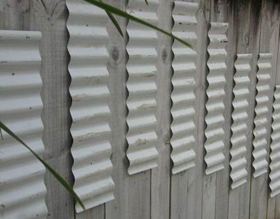 Corrugated Iron Outdoor Art Installation