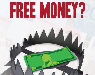 Free Money Poster for Skopje