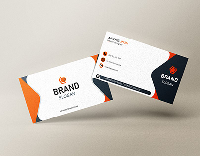 Business card design for client