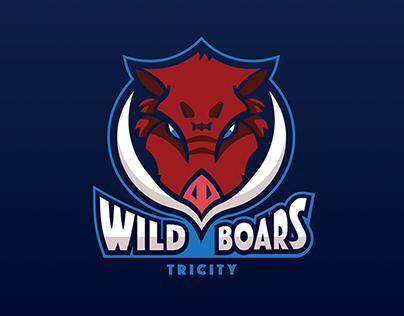 Wildboars Tricity - new logo proposal (2019)