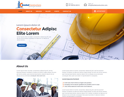 construction website