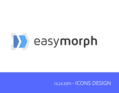 EasyMorph Win Software - Icons Design