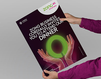 invitation card |ZONG 4G|