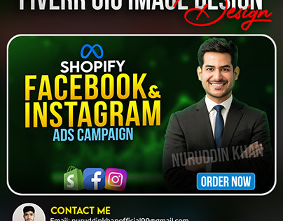 Attractive Fiverr Gig image design for client...