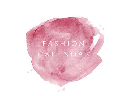 Fashion calendar