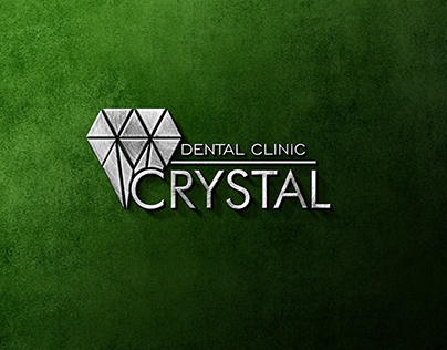 CRYSTAL dental clinic / Logo design