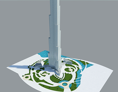 Simulation to Khalifa Tower