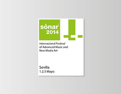 Proyecto Identidad Festival Sónar /