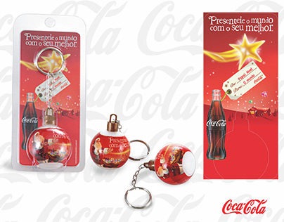 Bolas de Natal Coca-Cola