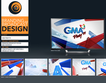 GMA PINOY TV BROADCAST DESIGN