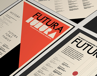 Futura Type Specimen Posters