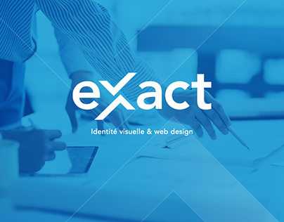 Exact : identité visuelle et webdesign