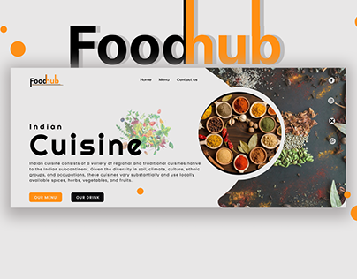 Project thumbnail - food hub | restaurant