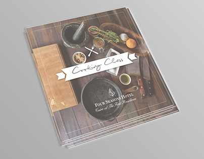 Cooking class booklet