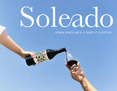 SOLEADO - wine label design