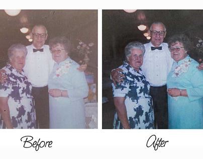 Retouching a Special Occasion Snapshot