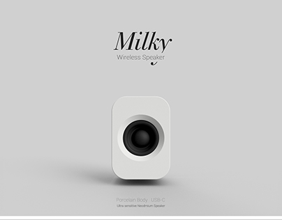Milky | wireless speaker