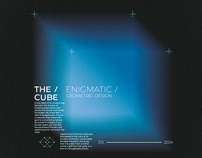 THE CUBE / POSTER DESIGN