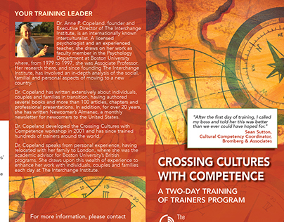 Training of Trainers Brochure