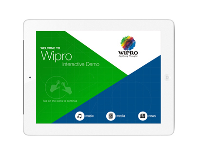 Wipro multi touch application