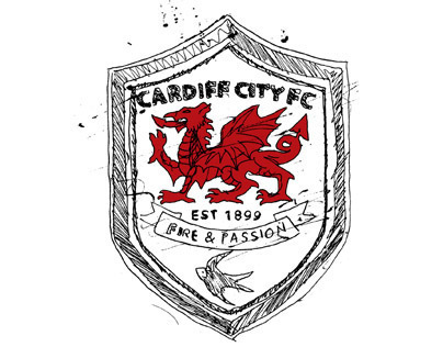 Cardiff City FC Academy murals