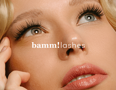 bamm!lashes - identity & photoshoot