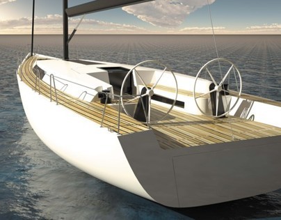 Barca a vela 50 pd (Design, 3d Modeling, Rendering)