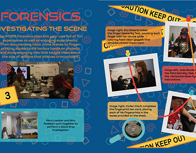Yearbook Forensic Spread