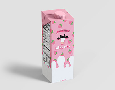 Milky Moo- Packaging Design for kids