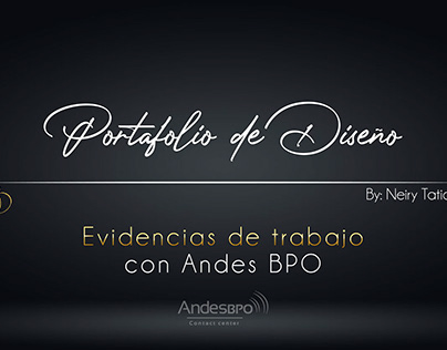 Evidencia de Trabajo con Andes BPO