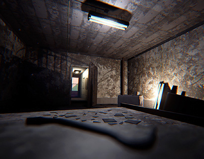 Abandoned Prison  SetDressing Project in UE4