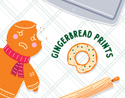 Gingerbread Print Designs and Assets