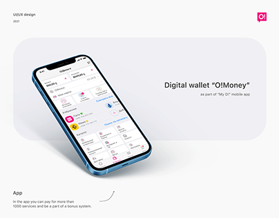 Digital wallet - UI/UX Design