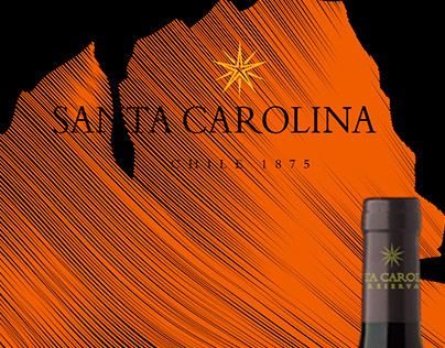 Rediseño etiqueta vino Santa Carolina