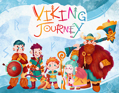 Board Game "Viking Journey"