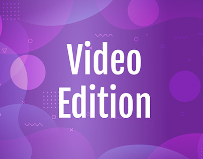 Video Edition Portfolio