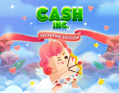 Cash, Inc. Game Art • Valentine's Day Edition