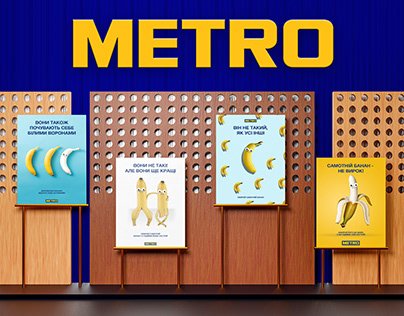 Design creative and resizing for METRO cash & carry