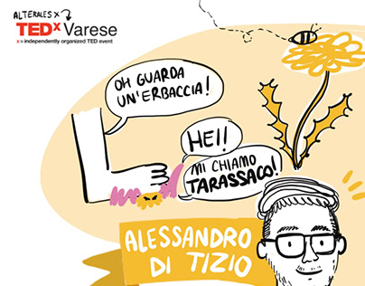 Live Graphic Recording - TEDxVarese 2022