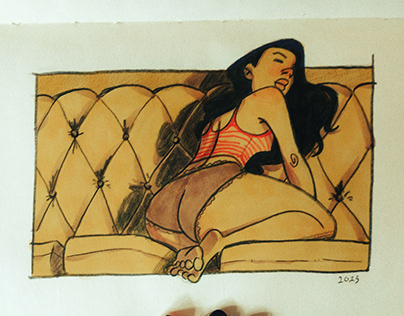 sketchbook: couch (2023)