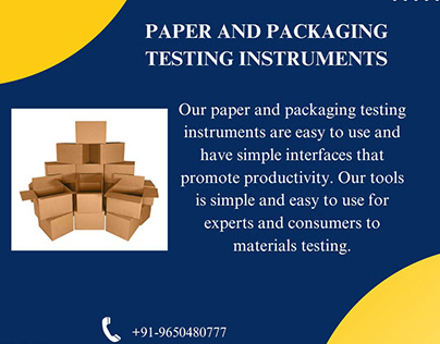 Paper And Packaging testing instruments