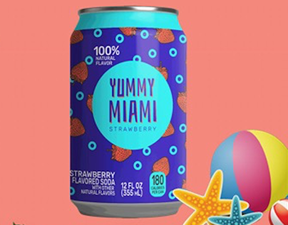 YUMMY MIAMI "American Flavored Soda"