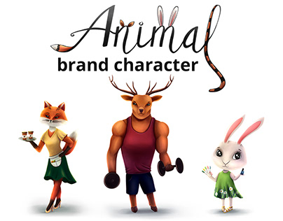 Animal brand character