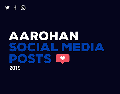 Aarohan 2019 | Social Media