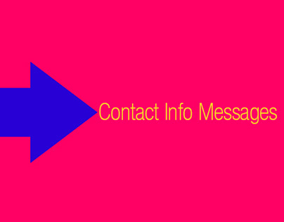 Contact Info Messages